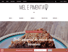 Tablet Screenshot of melepimenta.com